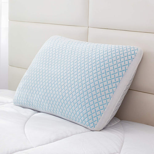 Ankwos Shredded Memory Foam Cooling Soft Pillow King Size Adjustable Hypoallergenic Hotel Quality Pillow for Side Stomach and Back Sleeper Bamboo Viscose Cover Oeko-TEX Certified
