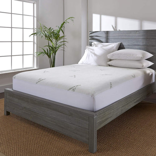 PURE BAMBOO Viscose Mattress Protector (King)